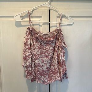 Lush off the shoulder blouse